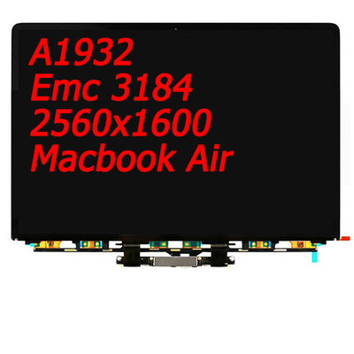 Tipo retina Lcd A1932 Emc 3184 2560x1600 de H IPS de Macbook 2018 años